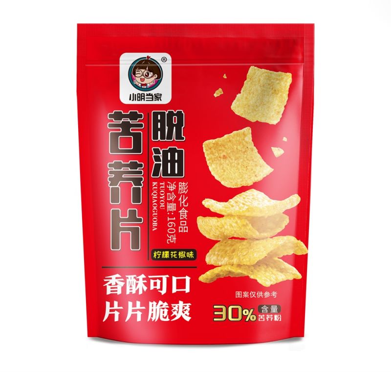 Bitter buckwheat slices - lemon and Sichuan pepper flavor