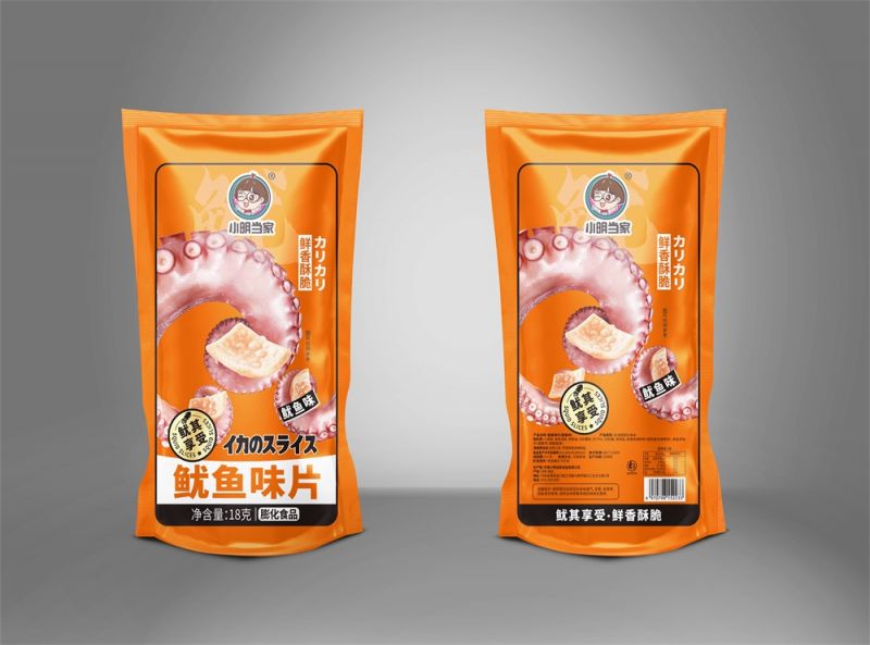 Squid flavored slices - Squid flavored