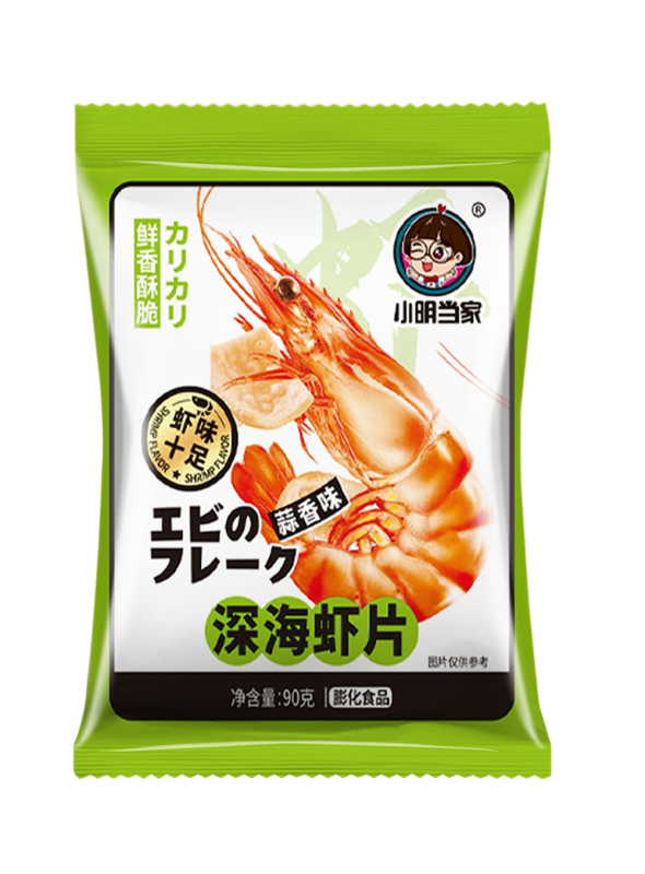 Deep Sea Prawn cracker Slices - Garlic Flavor