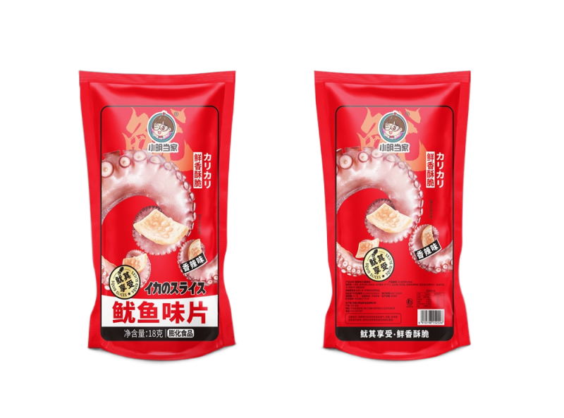 Squid flavored slices - Spicy flavor